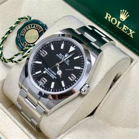 explorer i 39mm - pre-owned rolex|used rolex explorers for sale.